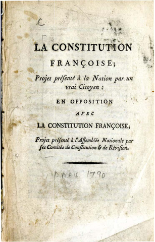 CONSTITUCIÓN DE 1791