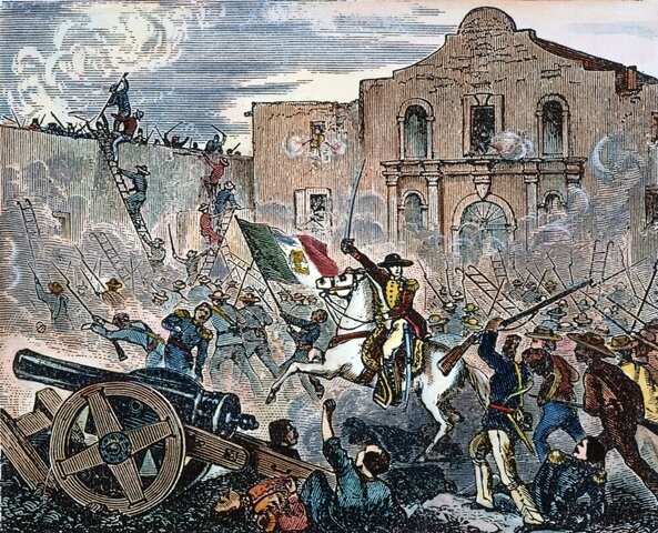 Battle of the Alamo began