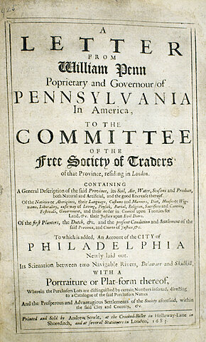 Pennsylvania is Established