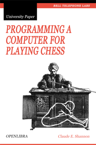 Primórdios  da IA - Playing Chess.