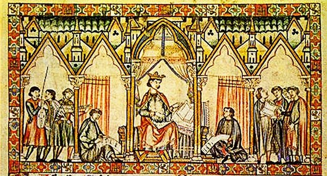 Se promulga el Liber Iudiciorum o Fuero Juzgo (igualdad legal entre hispanorromanos y visigodos).