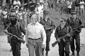 El EZLN libera a el General Castellanos en Guadalupe Tepeyac, Chiapas.