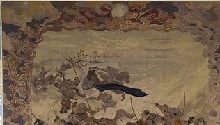 The Mongol army launches a second attack on Japan