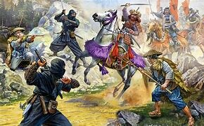 A period of civil war begins in Japan between rival warlords