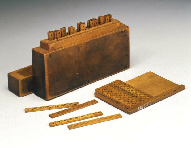 1617. a. Šoti matemaatik John Napier leiutas arvutuspulgad