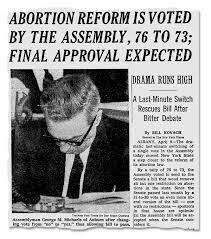 Legal Abortion in New York