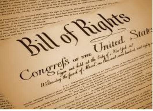 Ratification of Bill of Rights