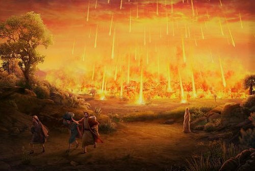 The Destruction of Sodom and Gomorrah and rescue of Lot