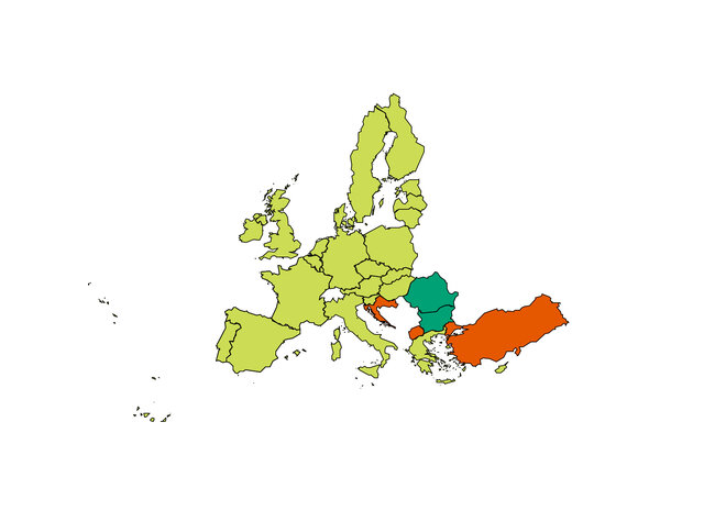 The EU welcomes Bulgaria and Romania