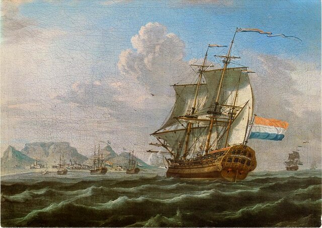 Dutch merchants found the Dutch East India Company.