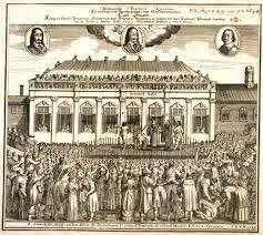 The execution of Charles I