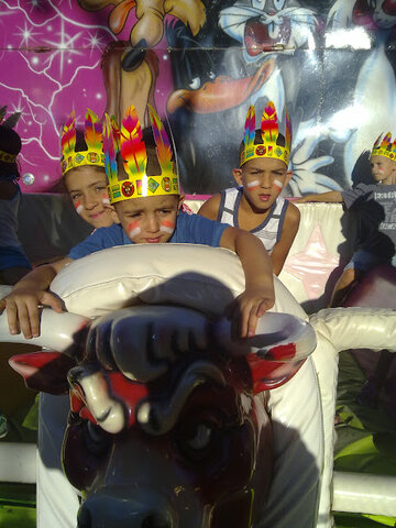 Vaig a la feria de la Bisbal per primera vegada.