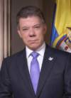 Presidente Juan Manuel Santos Calderón.