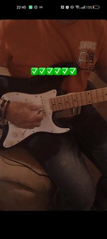 Gitarra elektrikoa oparitu zidatenen