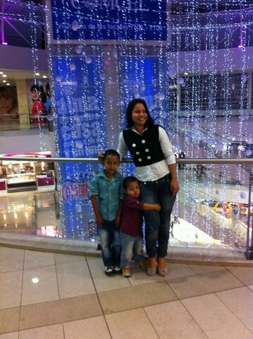 Visito mi primer centro comercial