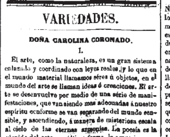 Publicación en el periódico