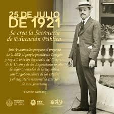 Creación de la Secretaría de Educación Pública