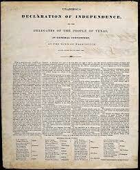 Texas Declares Independence