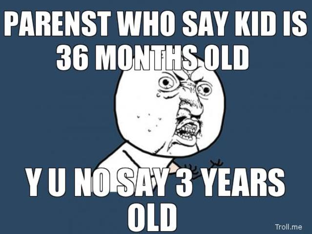 Baby is 36 Months - Physical