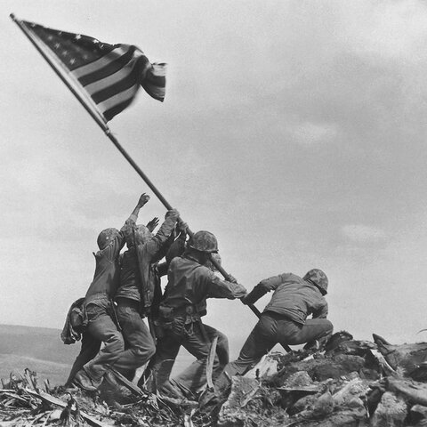 The allies defeat Germany at the battle of Normandy and retake France