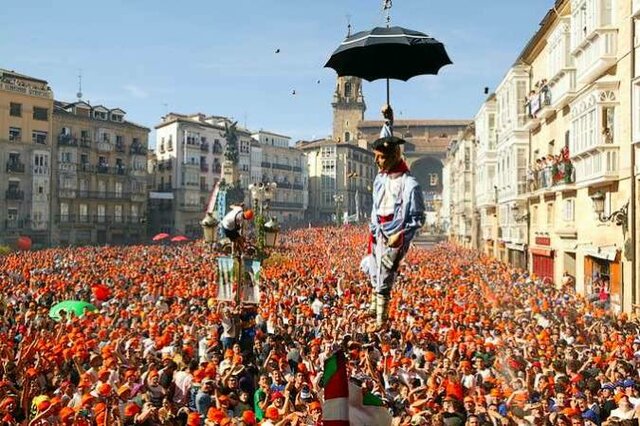 My first time in Vitoria's festivities