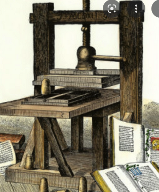 invención de la imprenta