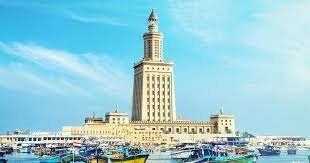 The Lighthouse of Alexandria is completed