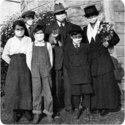 1918-1920: Gripe española