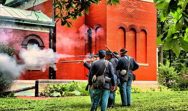 In 1861 the civil war began.