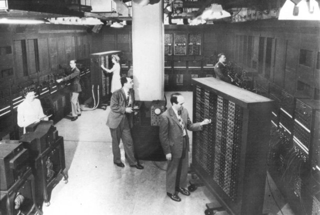 Primórdios da IA -ENIAC, o primeiro computador do mundo