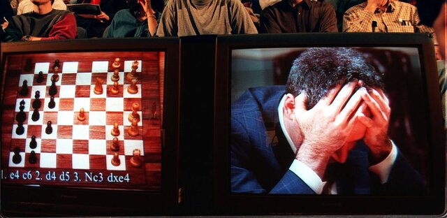 Ponto de inflexão em IA - a máquina vence o homem