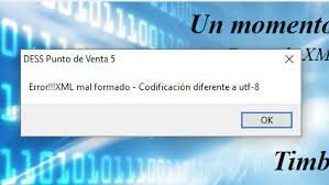 error de codificacion