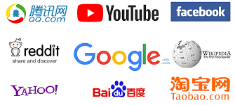 Sitios web de internet.