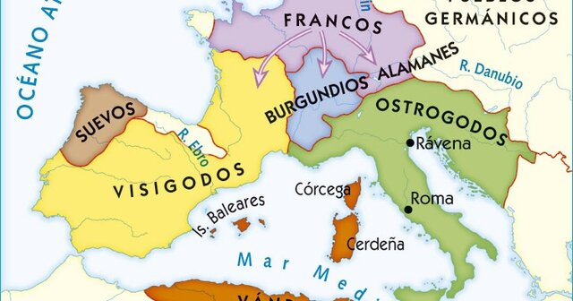 Os reinos xermánicos