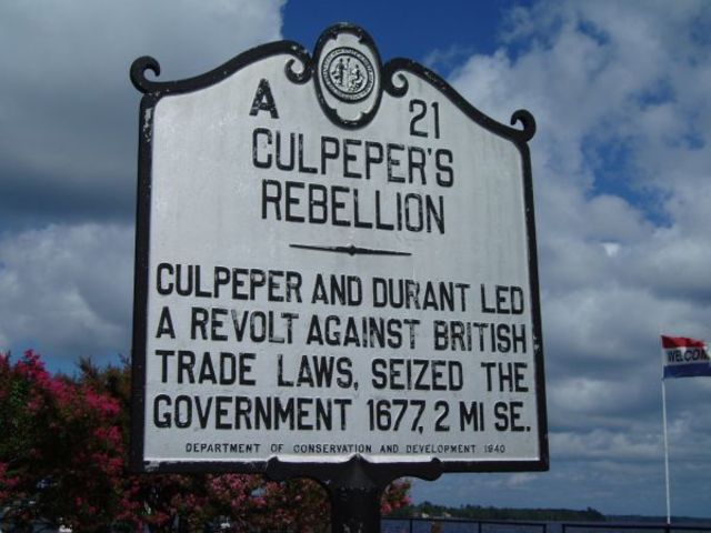 Culpeper’s rebellion