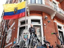 June, Ecuadorian embassy