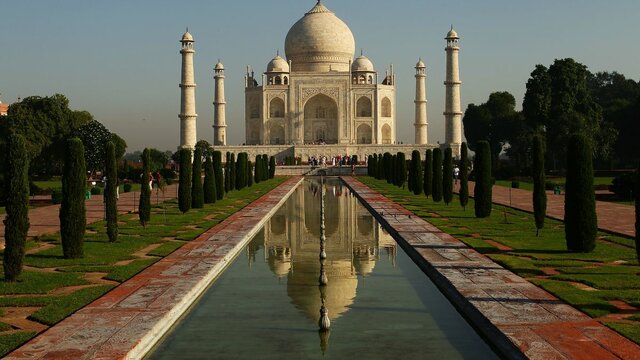 Taj Mahal completed