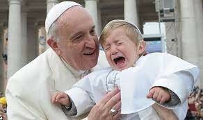 pope kicks him out