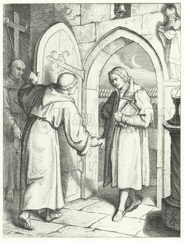 Entering a Monastery