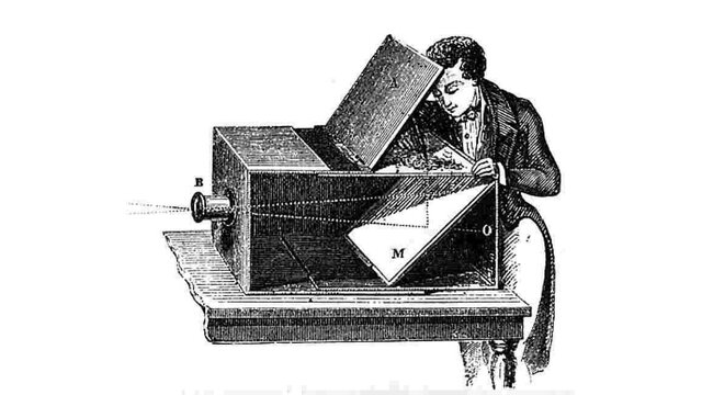 La cámara fotográfica.