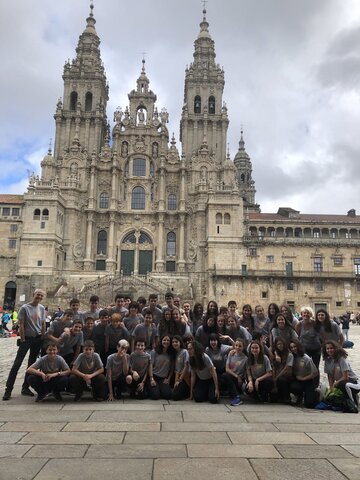 Trip to Santiago on 2ESO