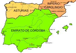 Abderramán I proclama el Emirato independiente de Córdoba