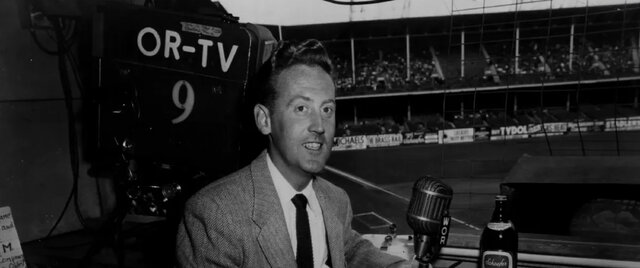 Vin Scully Broadcasts his First Game