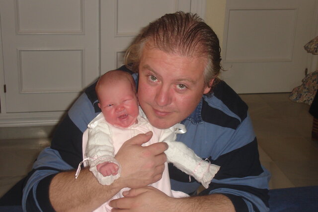 nacimiento de Cayetana (mi hermana)