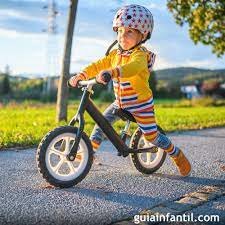 First time riding bicycle