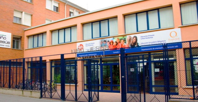 My first day in the school: Niño Jesús School