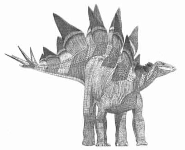 DINOSAURS 250 MILLION YEARS AGO