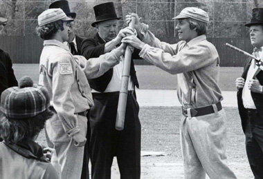 First intercollegiate baseball game