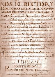 PRIMERA CONSTITUCIÓN