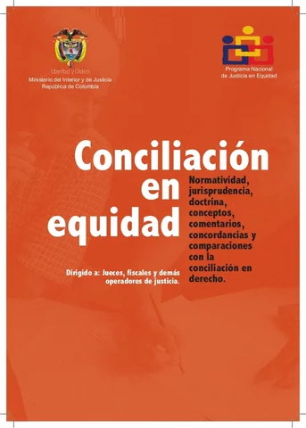Conciliación en equidad
